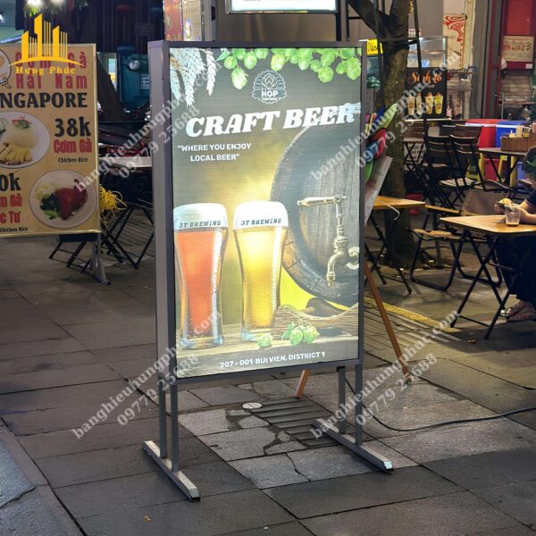 biển vẫy nhà hàng