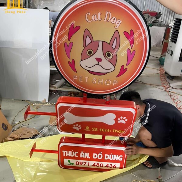 biển vẫy nhà hàng