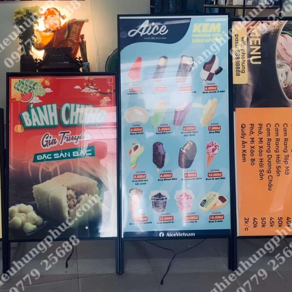 biển vẫy nhà hàng