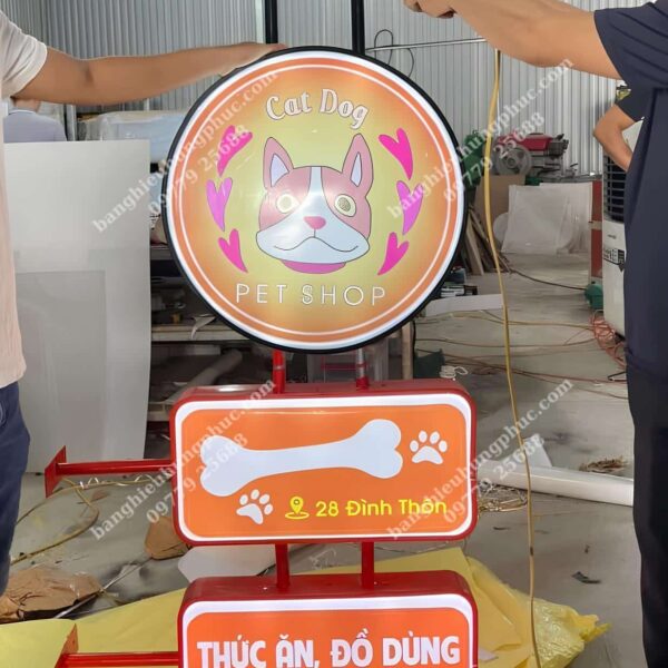 biển vẫy nhà hàng