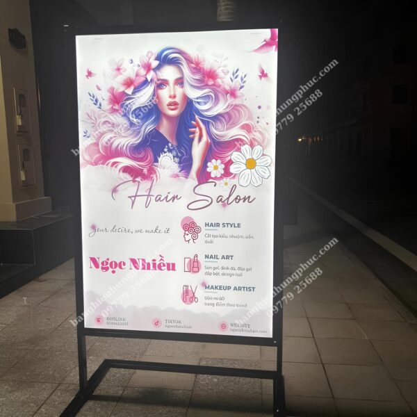 biển vẫy phun xăm thẩm mỹ