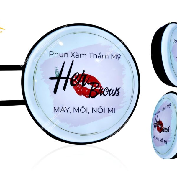 biển vẫy phun xăm thẩm mỹ