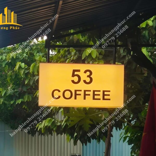 biển vẫy cà phê