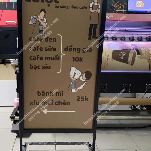 biển vẫy quán cafe