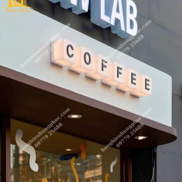biển vẫy cafe đẹp