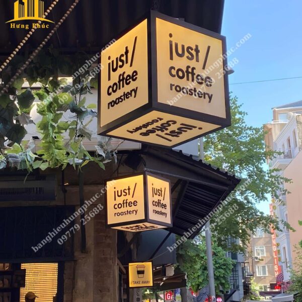 biển vẫy cafe đẹp