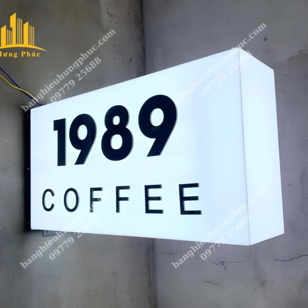 biển vẫy cafe đẹp