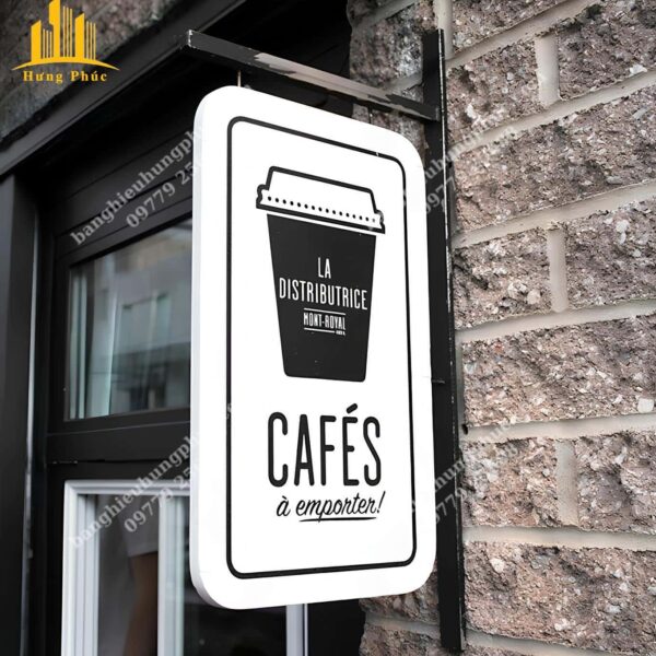 biển vẫy cafe đẹp