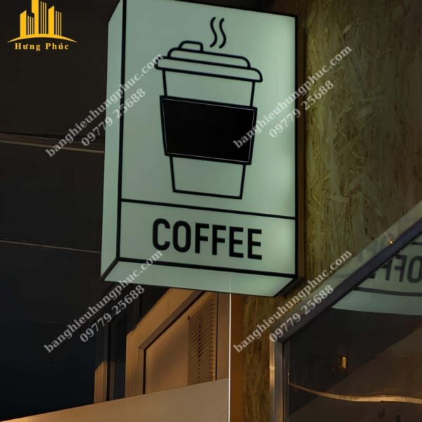 biển vẫy cafe đẹp