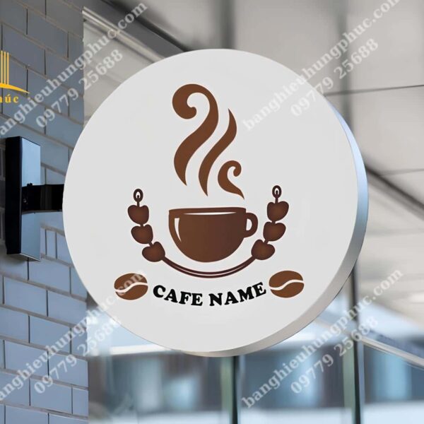biển vẫy cafe đẹp