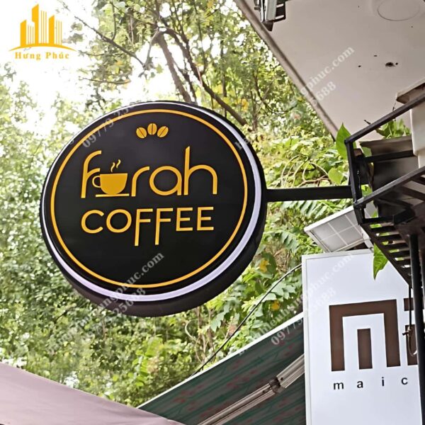 biển vẫy cafe