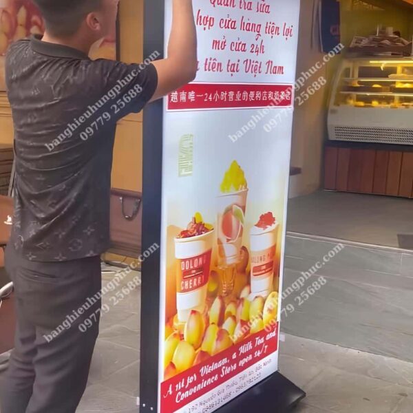 biển vẫy quán cafe