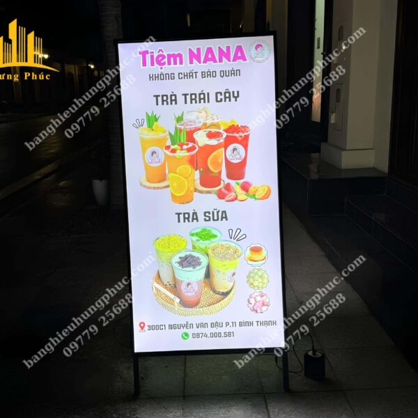 biển vẫy quán cafe