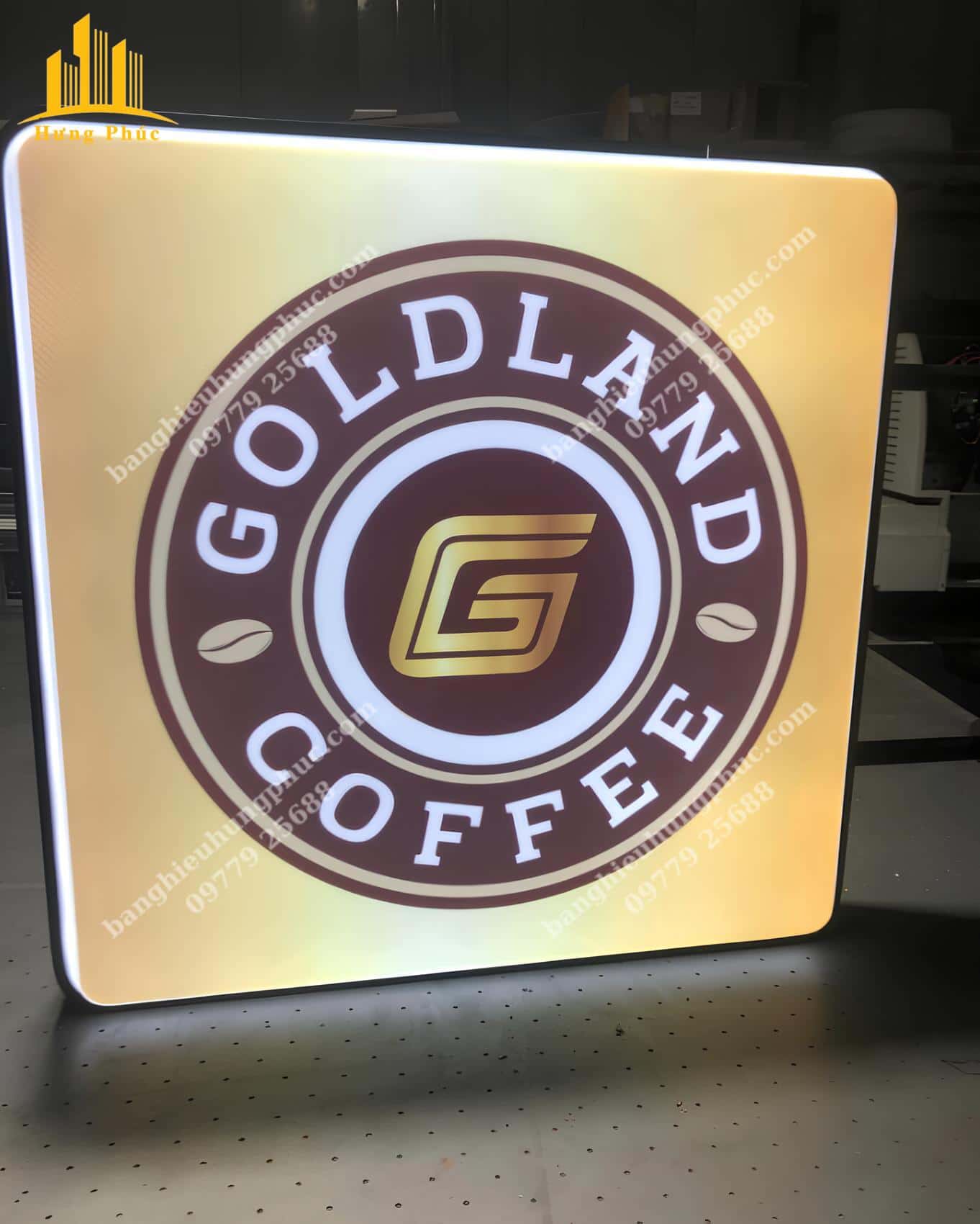 biển vẫy cà phê