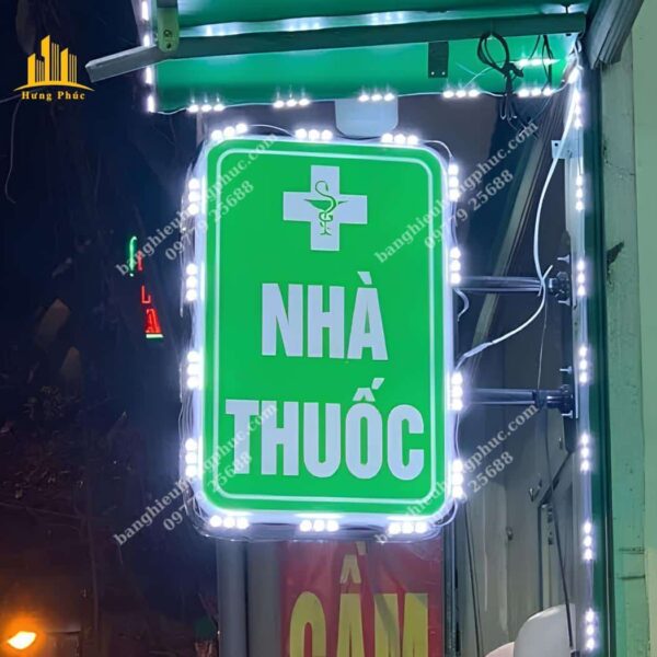 biển vẫy quầy thuốc tây đẹp