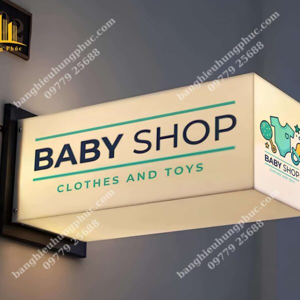 biển vẫy shop quần áo