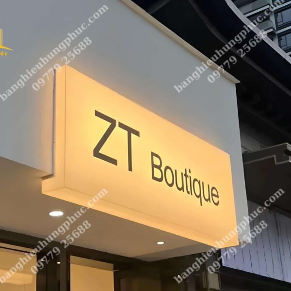 biển vẫy shop quần áo