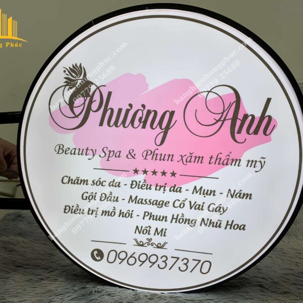 biển vẫy quảng cáo spa