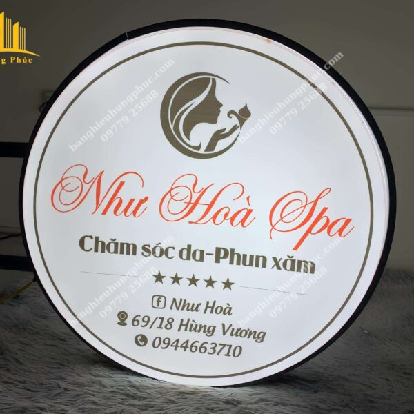 biển vẫy quảng cáo spa
