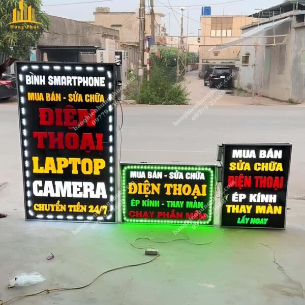 biển vẫy sửa xe máy