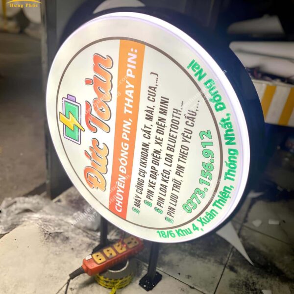 biển vẫy sửa xe máy