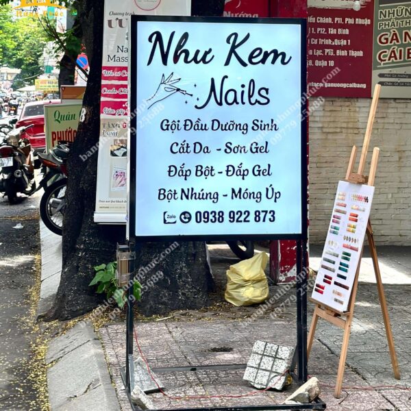 biển vẫy nail