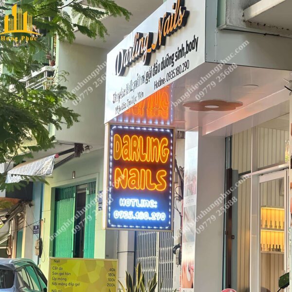 biển vẫy nail đẹp