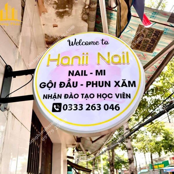 biển vẫy nail đẹp