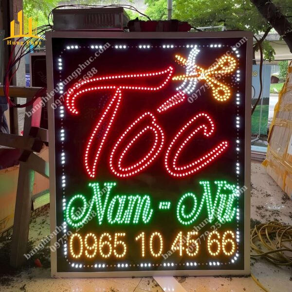 biển vẫy cắt tóc nam