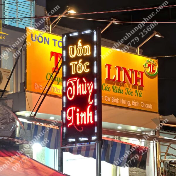 biển vẫy cắt tóc nam