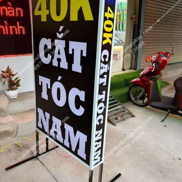 biển vẫy cắt tóc nam