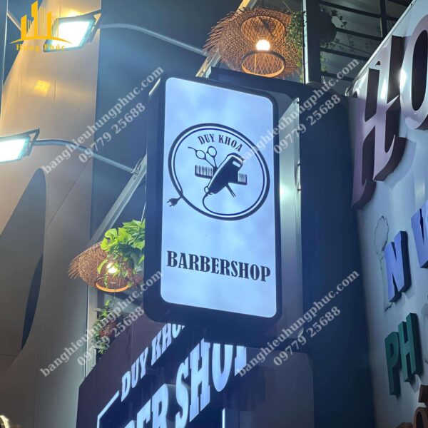 biển vẫy salon tóc