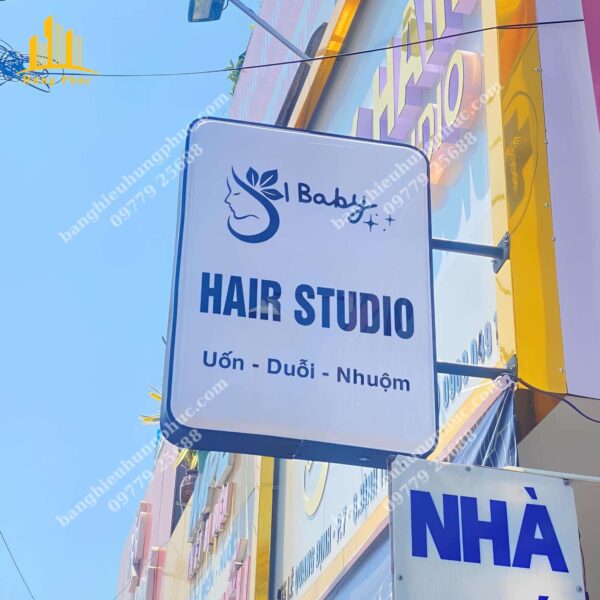 biển vẫy cắt tóc