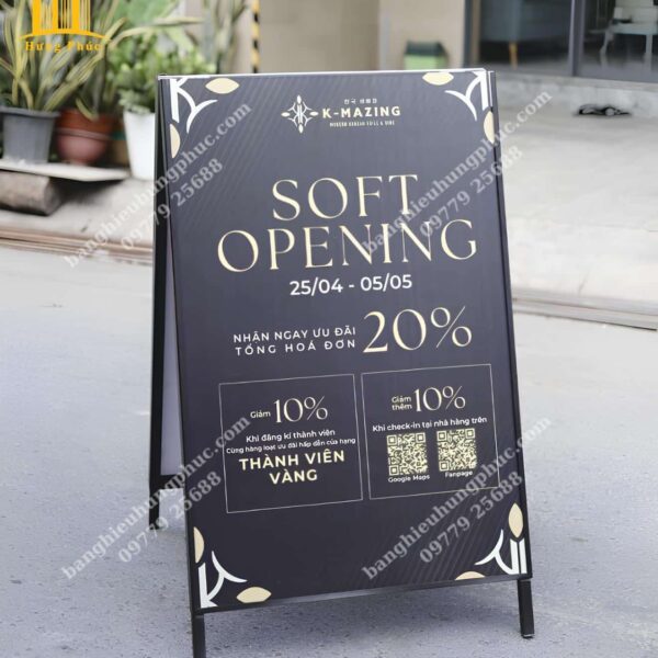 biển vẫy cắt tóc nam