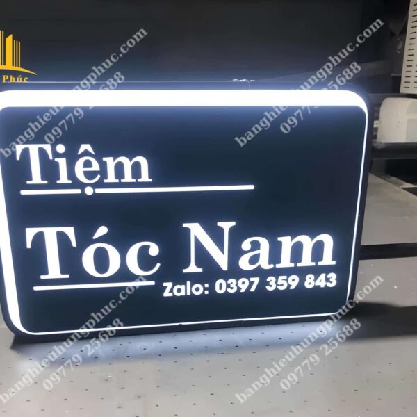 biển vẫy quán tóc