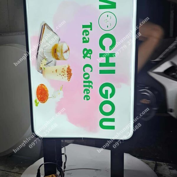 biển vẫy quán trà sữa