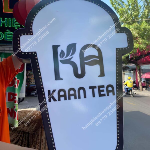 biển vẫy quán trà sữa