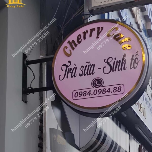 biển vẫy quán trà sữa