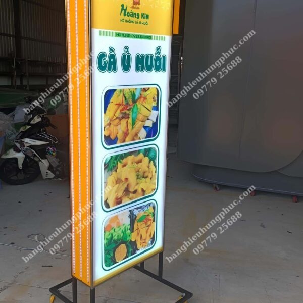 biển vẫy trà sữa