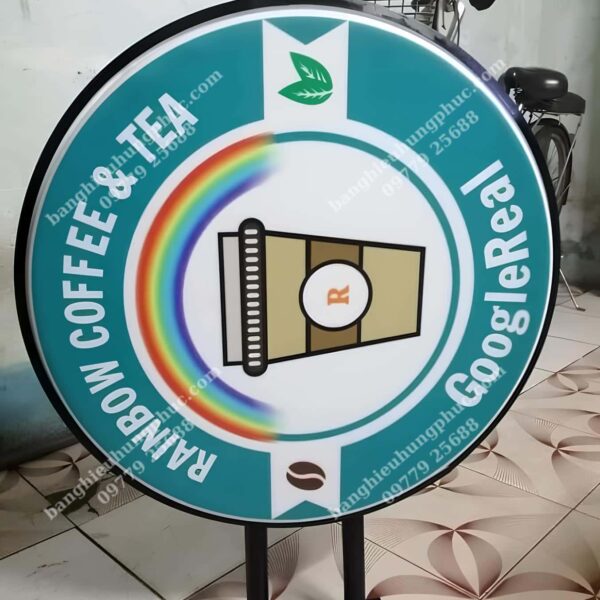 biển vẫy trà sữa