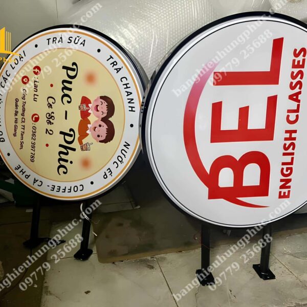 biển vẫy quán trà sữa