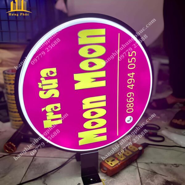 biển vẫy quán trà sữa