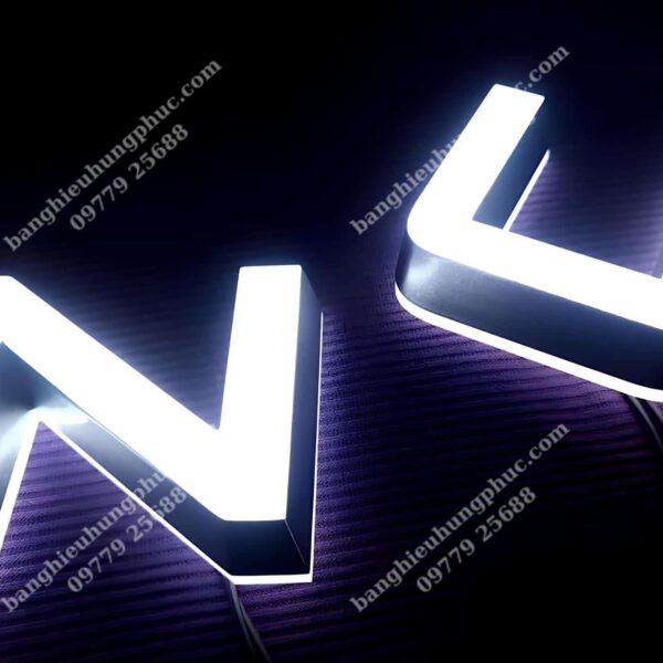 bảng hiệu chữ nổi đèn led