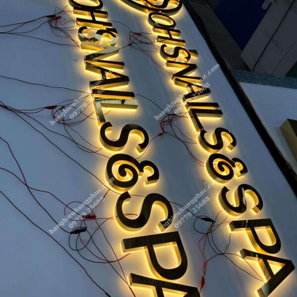 bảng hiệu chữ nổi đèn led