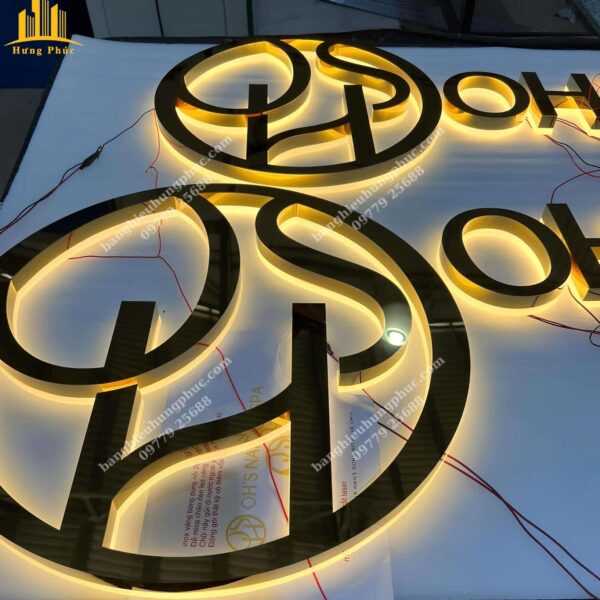 bảng hiệu chữ nổi đèn led