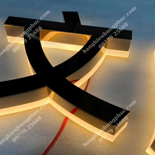 bảng hiệu chữ nổi đèn led