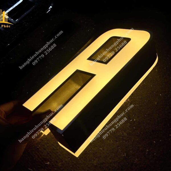 biển quảng cáo chữ nổi đèn led