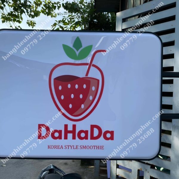 hộp đèn hút nổi