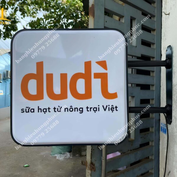 hộp đèn hút nổi