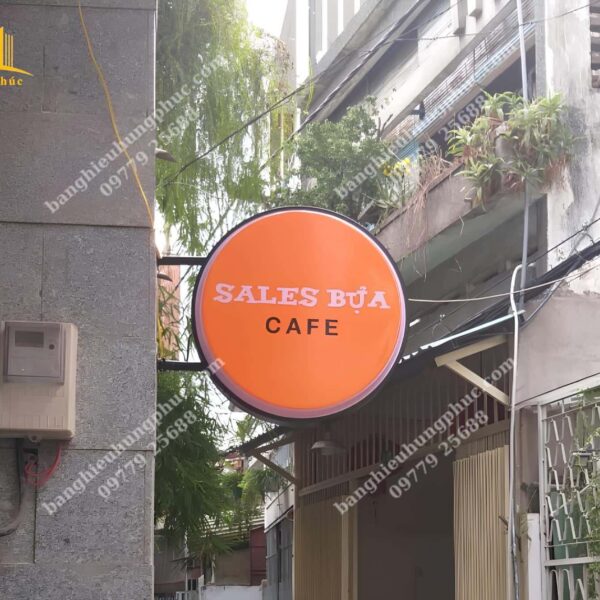 hộp đèn hút nổi